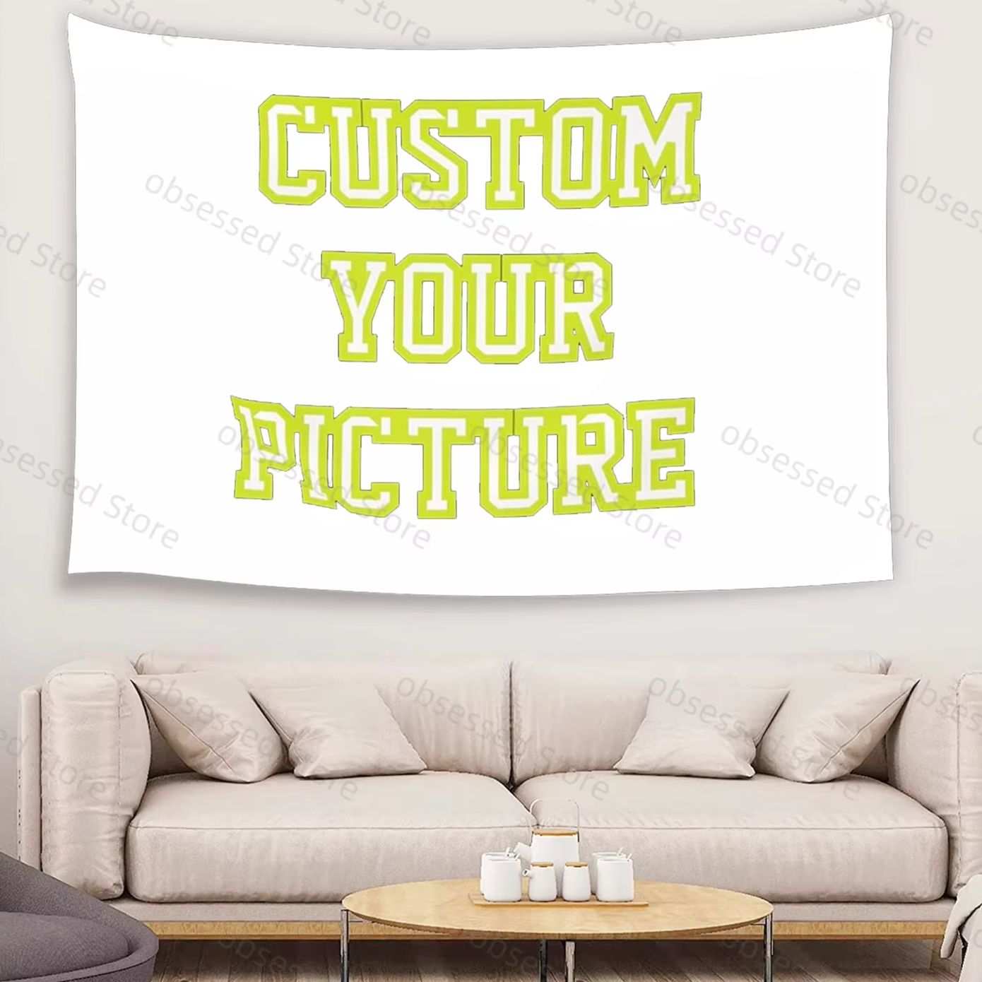 Home Textiles & Decorations - Индивидуальная печать гобеленов по вашим изображениям,