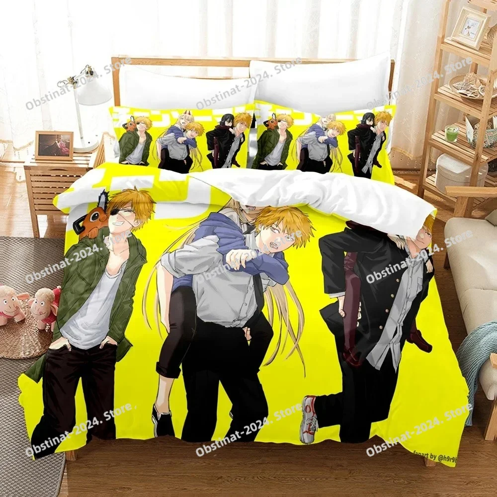 Home Textiles Bedding - Комплект постельного белья с бензопилой, пододеяльник,