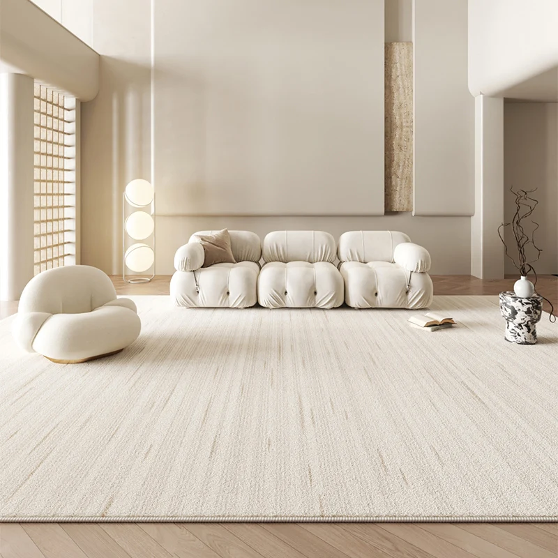 Japanese Home Textiles - Японский элитный кремовый ковер для гостиной,