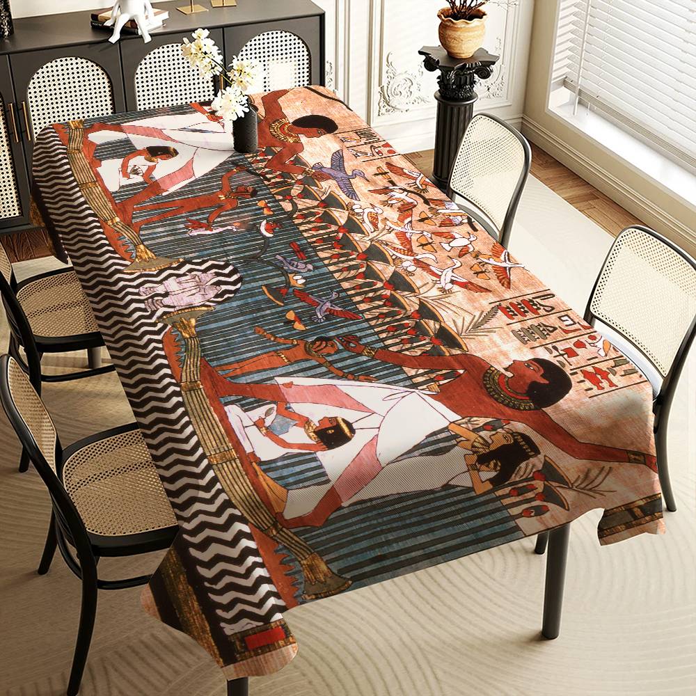 Home Textiles Egypt - Скатерти в древнеегипетском стиле с принтом