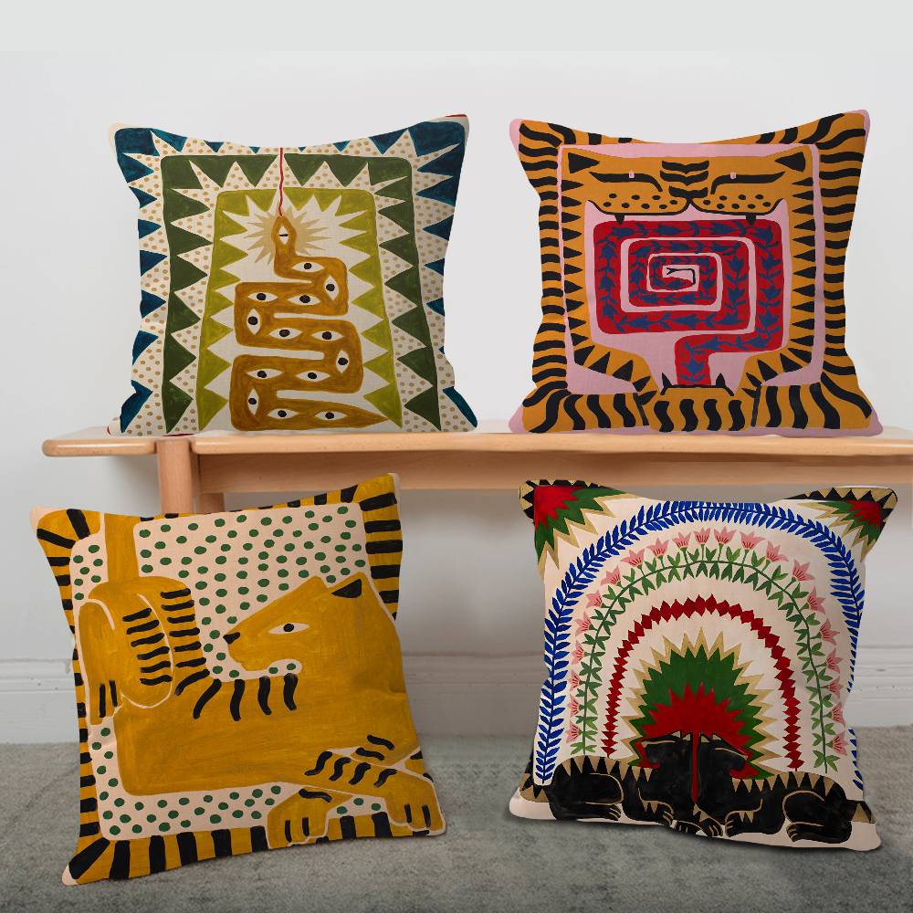 Наволочка для подушки с абстра – обзор и цена Home Textiles Egypt