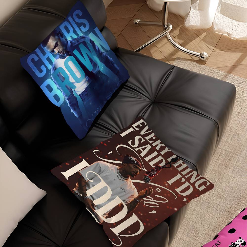 Чехол для подушки Chris Brown  – обзор и цена Home Textiles Classic Fashion