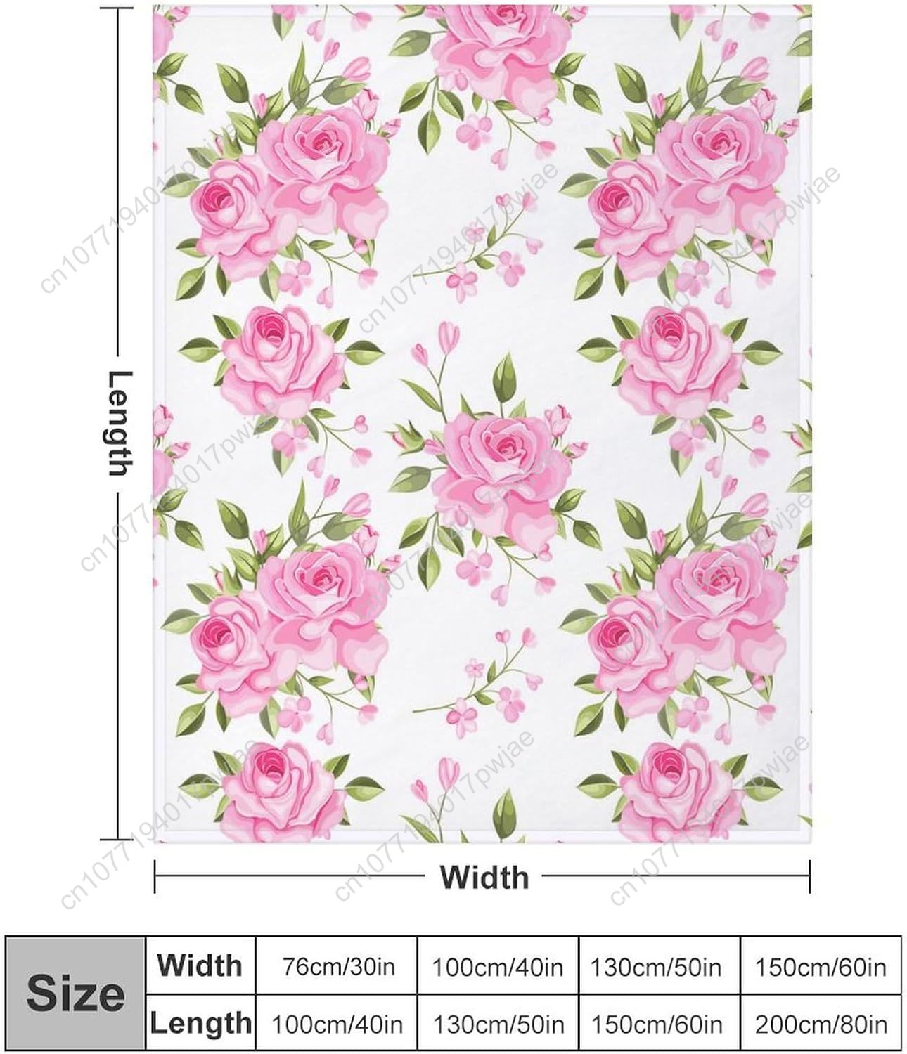 Одеяло с розовым цветком, цвет – обзор и цена Home Textiles & Decorations