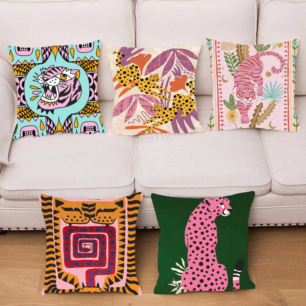 Наволочка с абстрактным изобра – обзор и цена Home Textiles Egypt