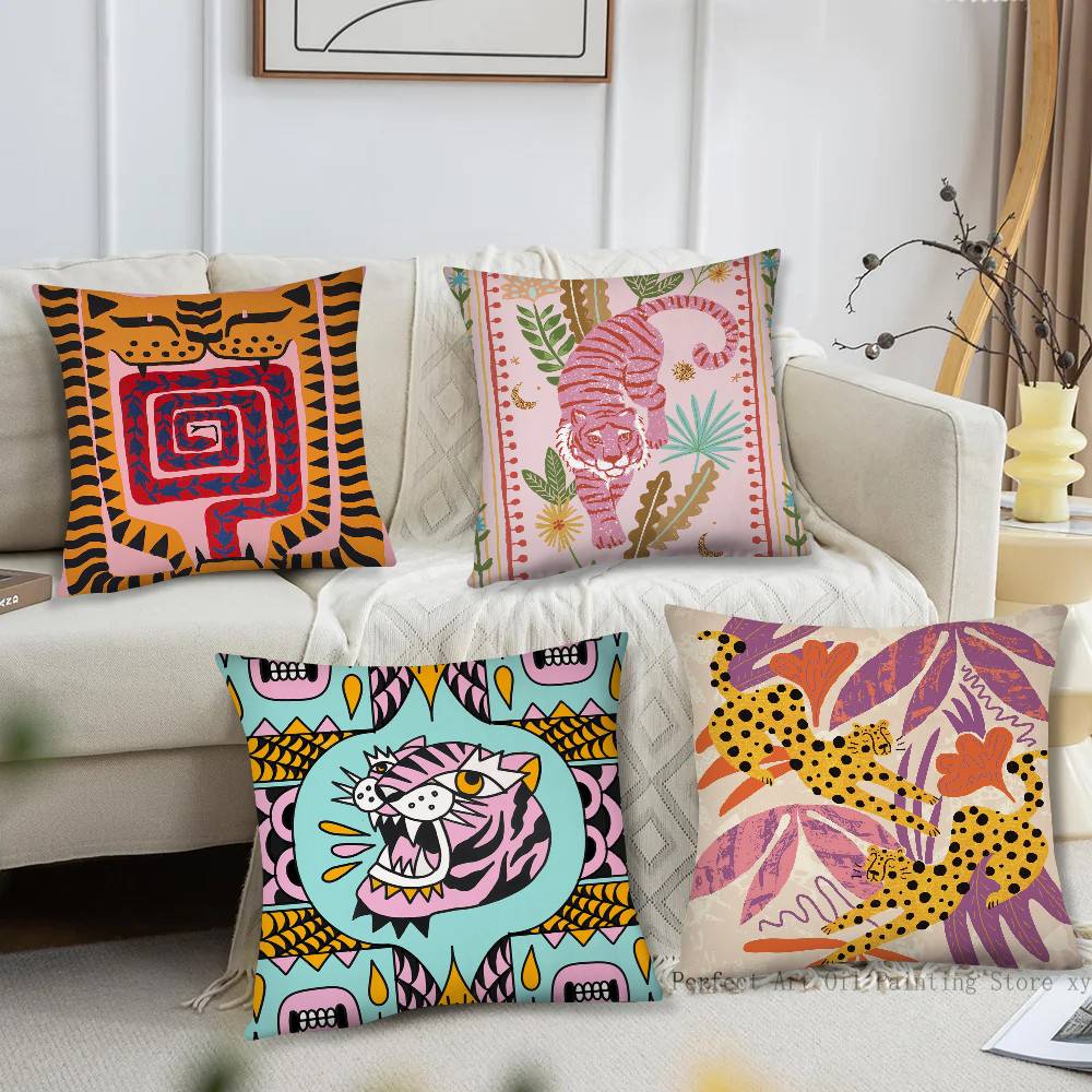 Наволочка с абстрактным изобра – обзор и цена Home Textiles Egypt
