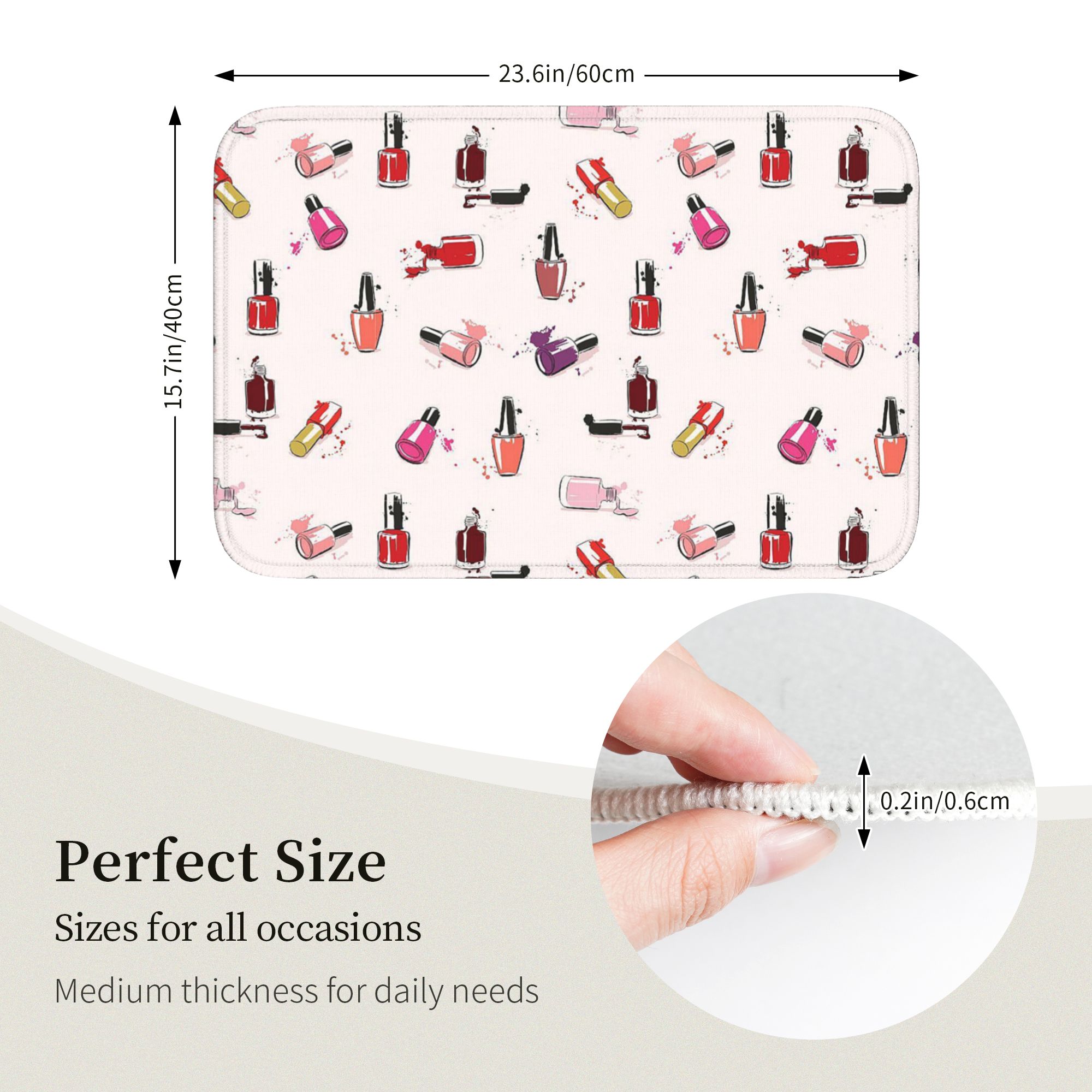 Модный коврик с дизайном в сти – обзор и цена Home Textiles Classic Fashion
