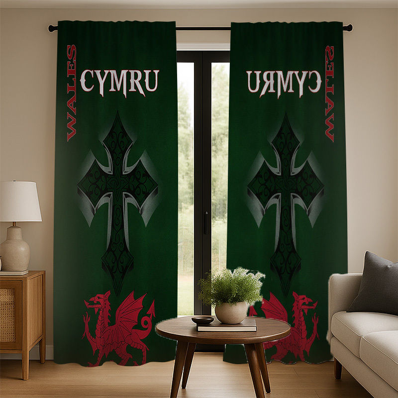 Штора с изображением валлийско – обзор и цена Home Textiles Uk