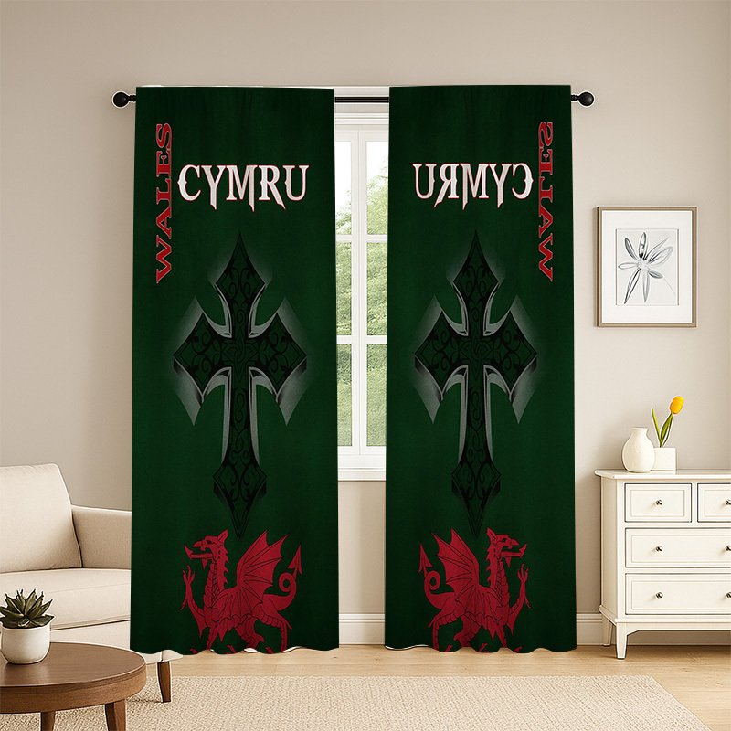 Штора с изображением валлийско – обзор и цена Home Textiles Uk