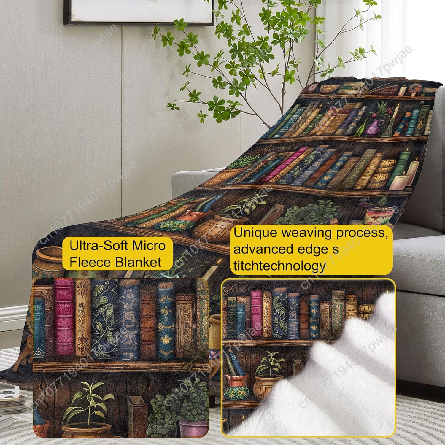 Винтажное одеяло для книжной п – обзор и цена Home Textiles & Decorations