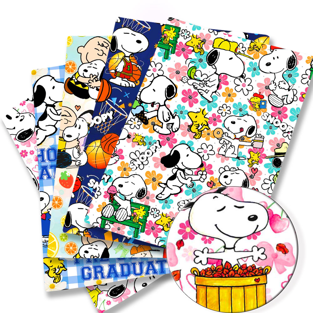 Ткань TAKARA TOMY Snoopy, 140x – обзор и цена Home Textiles Curtains
