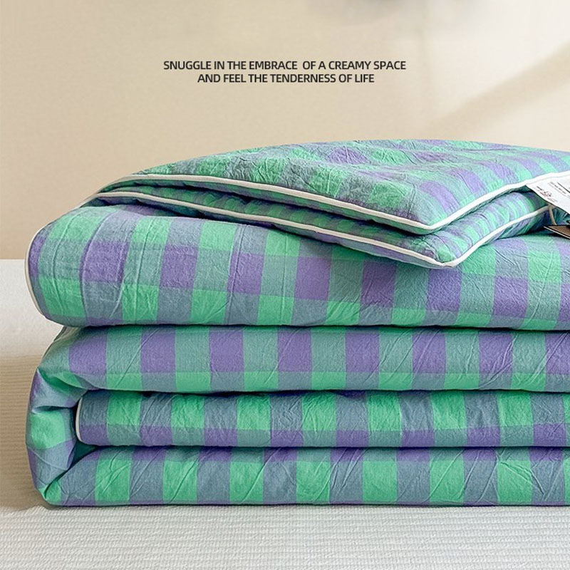 Японское летнее одеяло в клетк – обзор и цена Japanese Home Textiles