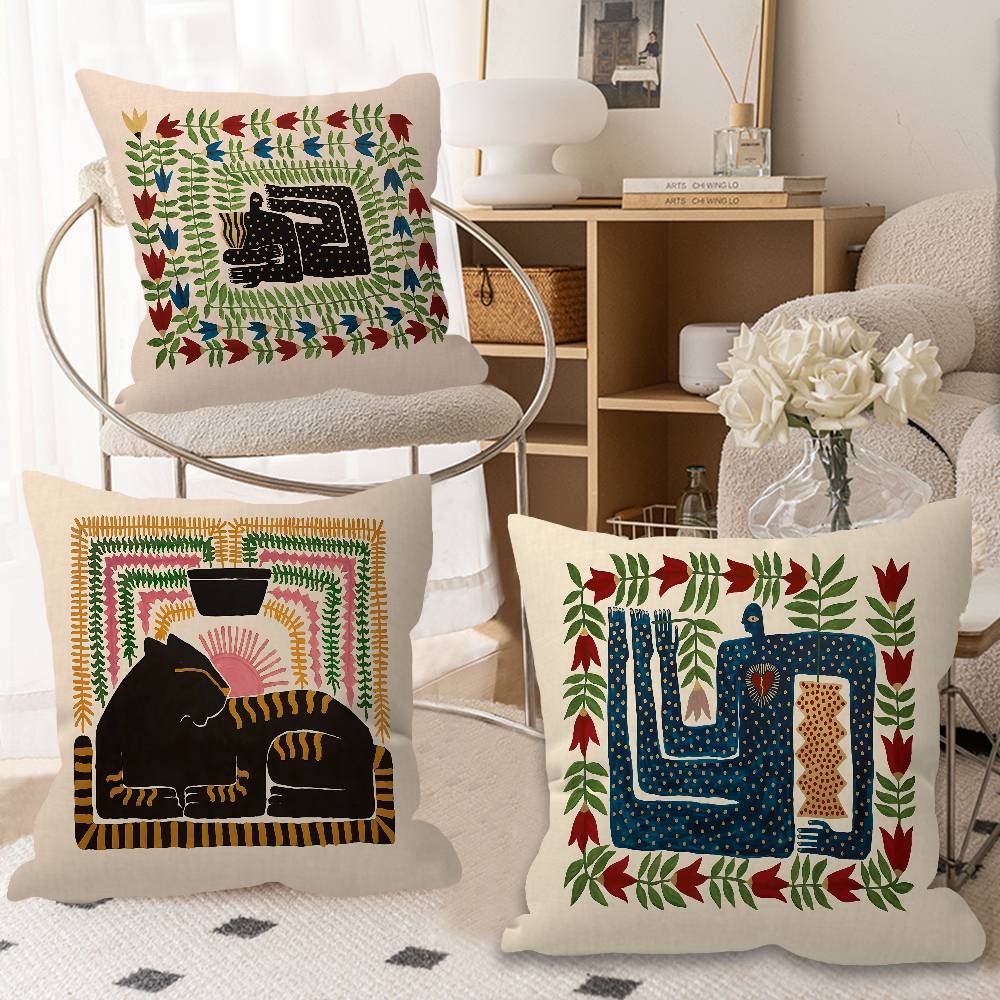 Египетская красочная абстрактн – обзор и цена Home Textiles Egypt