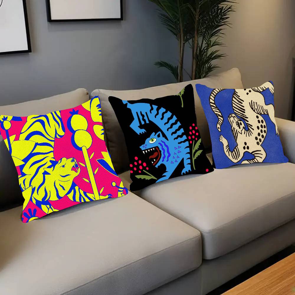 Наволочка с абстрактным рисунк – обзор и цена Home Textiles Egypt