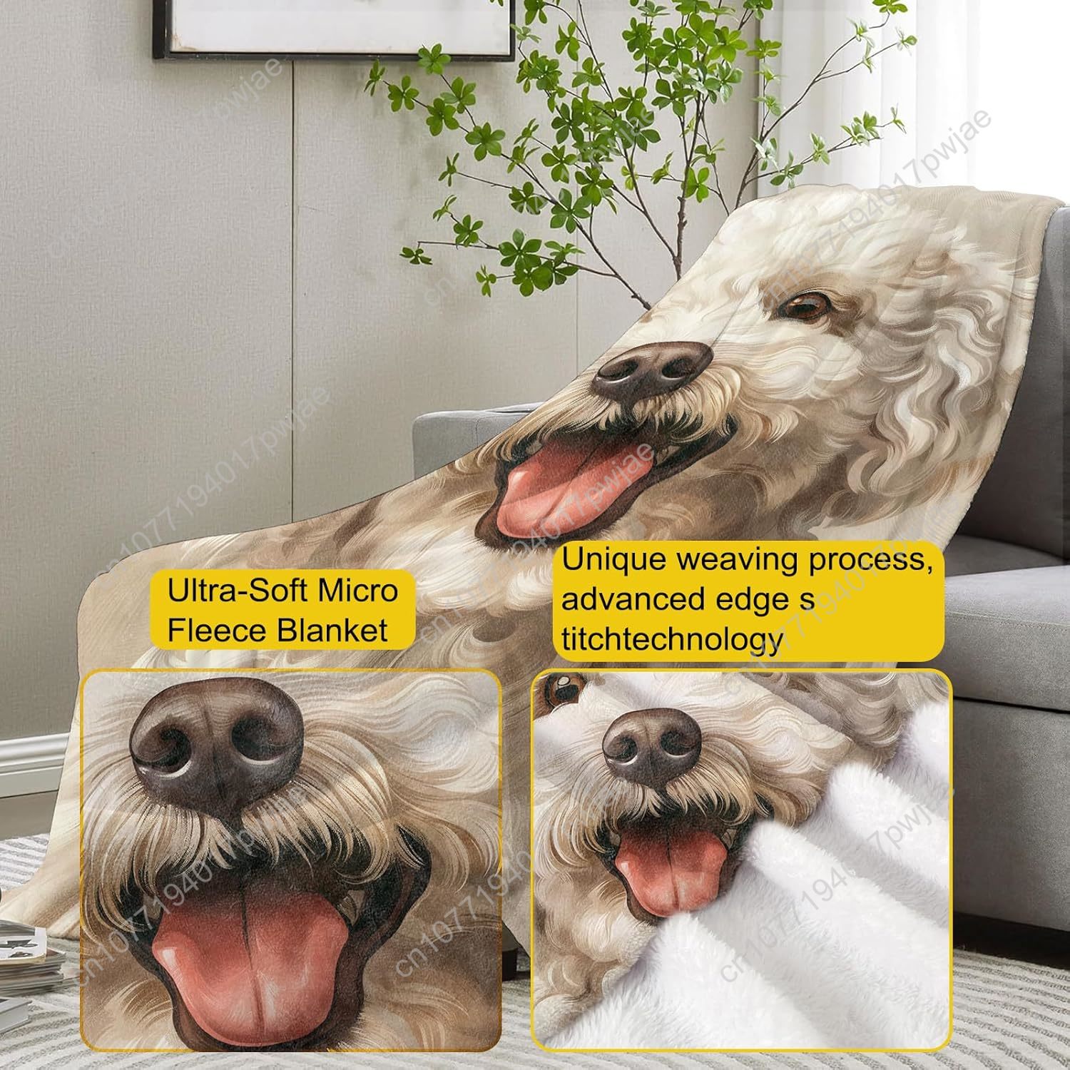 Одеяло с портретом радостного  – обзор и цена Home Textiles & Decorations