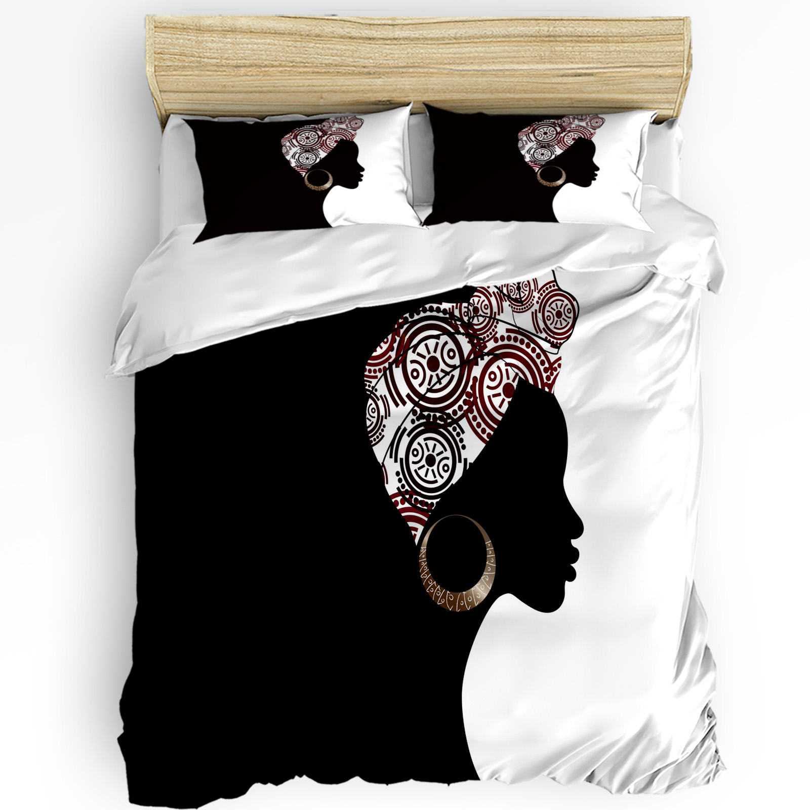 Черно-белый комплект постельно – обзор и цена Home Textiles Bedding