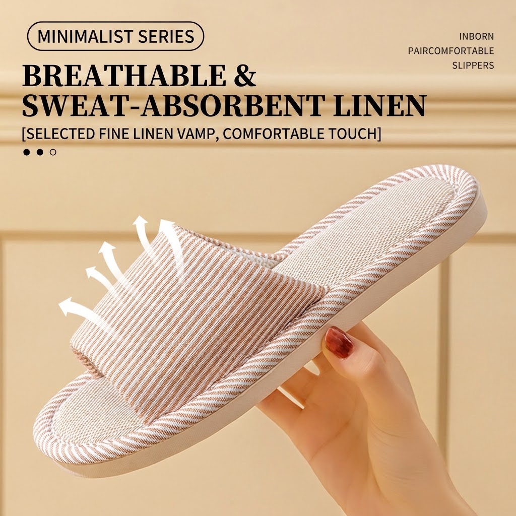 Дышащие льняные тапочки для же – обзор и цена Textiles For Home